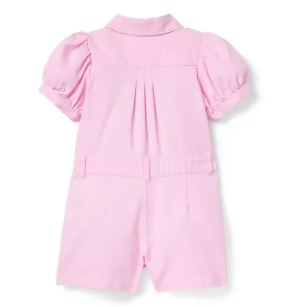 Janie and Jack Rompers & Jumpsuits-Milk Bar x Puff Sleeve Romper strawberry macaron