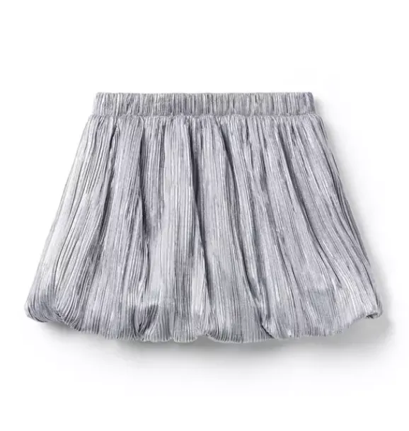 Janie and Jack Skirts & Shorts-Milk Bar x Pleated Skirt silver icing