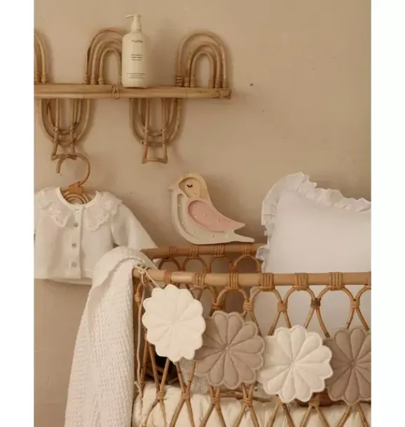 Janie and Jack Lighting-Mini Bird Lamp strawberry/cream