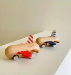Janie and Jack Vehicles-Mini Jet - Cherry red