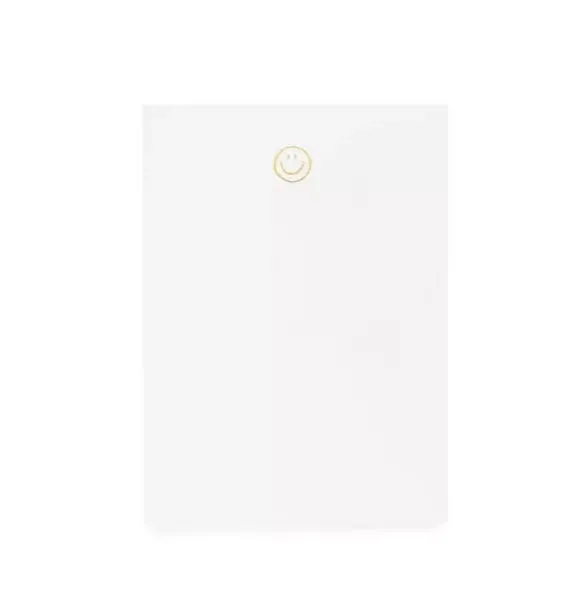 Janie and Jack Desk Accessories-Mini Pad, Smiley multi