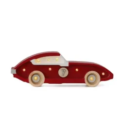 Janie and Jack Lighting-Mini Race Car Lamp retro red