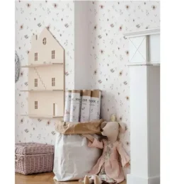 Janie and Jack Wallpaper-Minimini Flowers Wallpaper multi