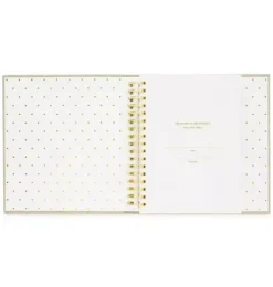 Janie and Jack Desk Accessories-Mist Green Baby Book multi