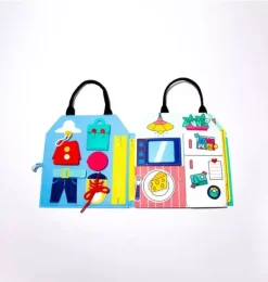 Janie and Jack Development Toys-Montessori Playkit blue