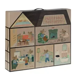 Janie and Jack Dolls-Mouse Hole Farmhouse brown
