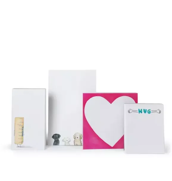 Janie and Jack Stationery--Stripe Notepad multi