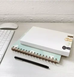 Janie and Jack Stationery--Stripe Notepad multi