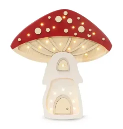 Janie and Jack Lighting-Mushroom House Lamp fairies toadstool