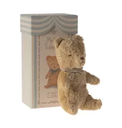 Janie and Jack Stuffed Animals-My first teddy - sand