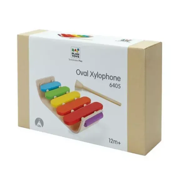Janie and Jack Musical Instruments-Oval Xylophone multi