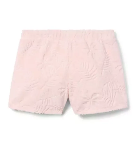 Janie and Jack Matching Sets|Skirts & Shorts-Palm Terry Skort soft rose palm