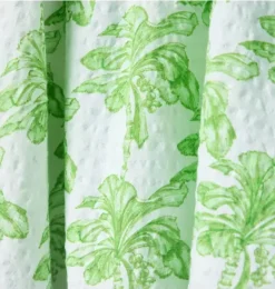 Janie and Jack Family Matching|Dresses-Palm Tree Ruffle Dress new leaf palm tree