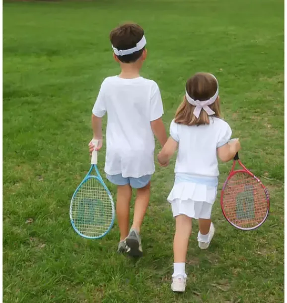 Janie and Jack Kids Accessories-Hearts Bow Visor pastel