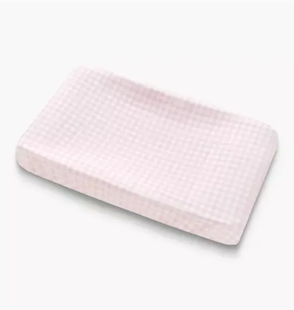 Janie and Jack Diapering|Nursery-Picnic Gingham Changing Pad Cover - pink
