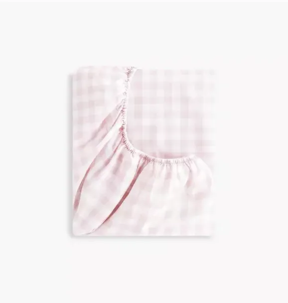 Janie and Jack Diapering|Nursery-Picnic Gingham Changing Pad Cover - pink
