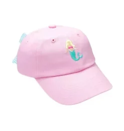 Janie and Jack Kids Accessories-Mermaid Bow Baseball Hat pink