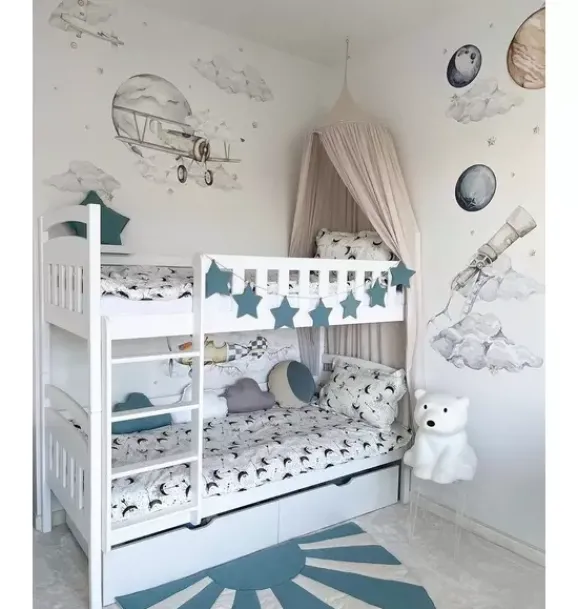 Janie and Jack Wallpaper-Planes Wall Decal Set multi