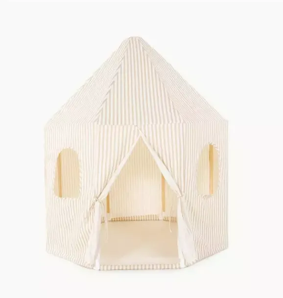 Janie and Jack Playroom-Play Tent - cafe stripe