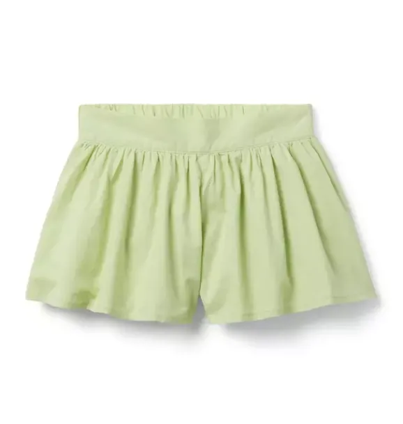Janie and Jack Skirts & Shorts-Pleated Breeze Short green fields