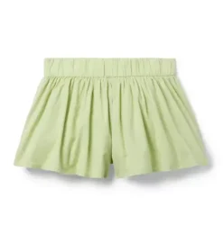 Janie and Jack Skirts & Shorts-Pleated Breeze Short green fields