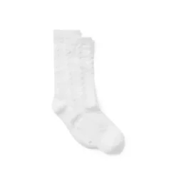 Janie and Jack Socks & Tights-Pointelle Sock white