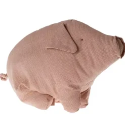 Janie and Jack Stuffed Animals-Polly Pork, Medium pink
