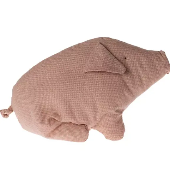 Janie and Jack Stuffed Animals-Polly Pork, Medium pink