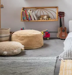 Janie and Jack Decorative Pillows And Throws-Pouf Chill honey