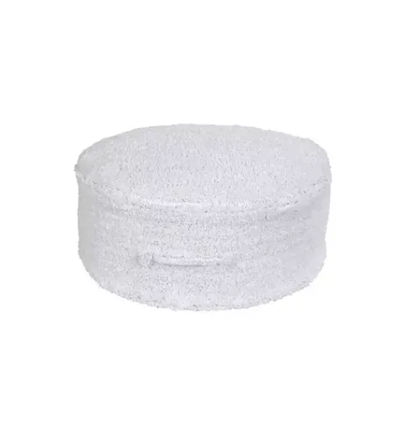 Janie and Jack Decorative Pillows And Throws-Pouf Chill ivory