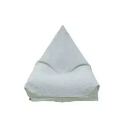 Janie and Jack Decorative Pillows And Throws-Pouf Cleo Sage blue