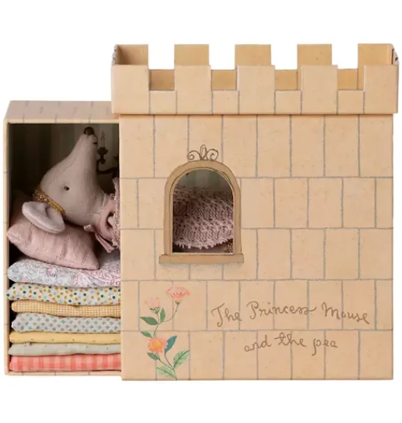 Janie and Jack Dolls-Princess and the Pea Mouse, Big Sister multi