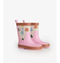 Janie and Jack Kids Shoes|Shoes-Rainboots print tree beige