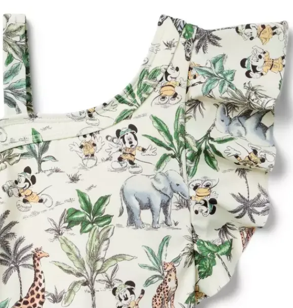 Janie and Jack Disney Mickey Mouse Safari|One-pieces-Recycled Disney Mickey Mouse Safari Swimsuit freshwater pearl mickey mouse safari