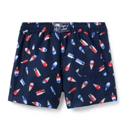 Janie and Jack Swim Trunks|Boy-Recycled Popsicle Swim Trunk merchant marine popsicle
