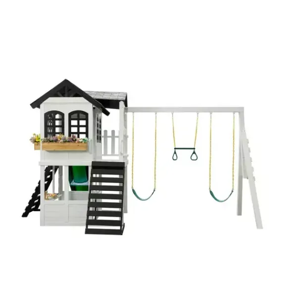 Janie and Jack Playsets-Reign Swing Set white