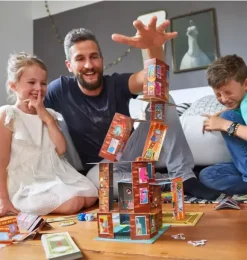 Janie and Jack Development Toys-Rhino Hero - Super Battle Stacking Game multi-color