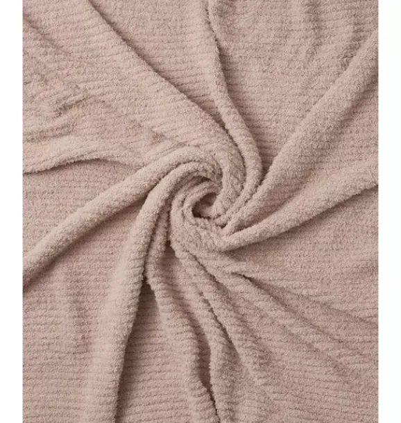 Janie and Jack Nursery|Blankets And Quilts-Ribbed Blanket Fuzzy pecan