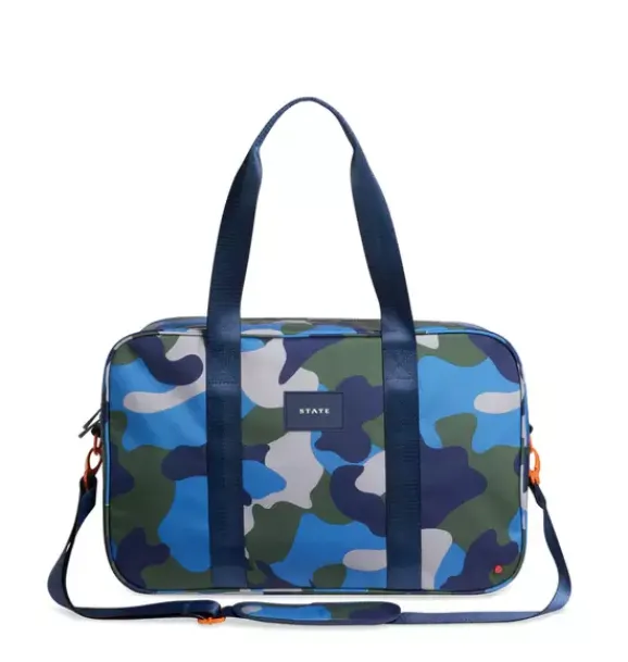 Janie and Jack Luggage-Rockaway Duffle camo