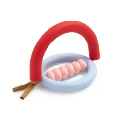 Janie and Jack Teethers And Bottles-Rose Orbit Teether pink