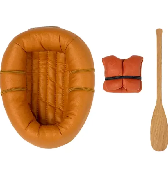 Janie and Jack Dolls-Rubber Boat, dusty yellow