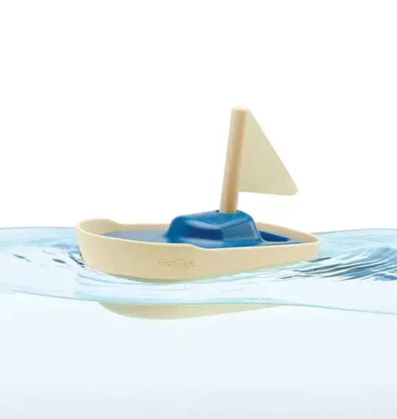 Janie and Jack Bath Toys-SAILBOAT multi