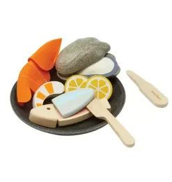 Janie and Jack Imaginary Play-Seafood Platter multi