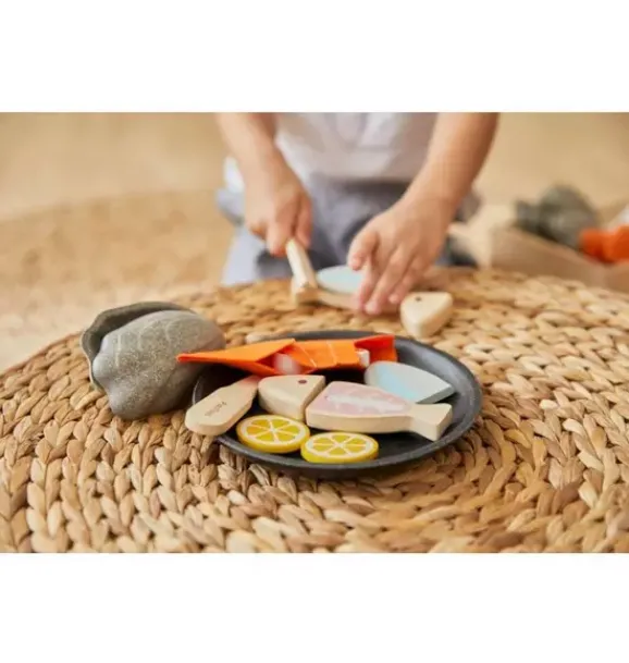 Janie and Jack Imaginary Play-Seafood Platter multi