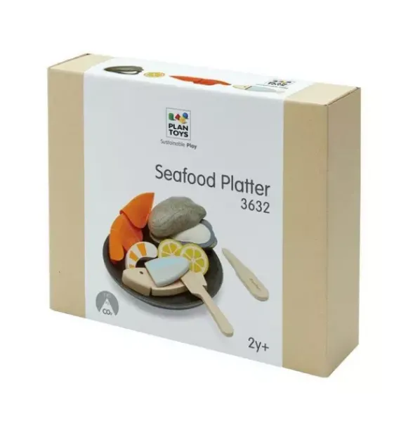Janie and Jack Imaginary Play-Seafood Platter multi