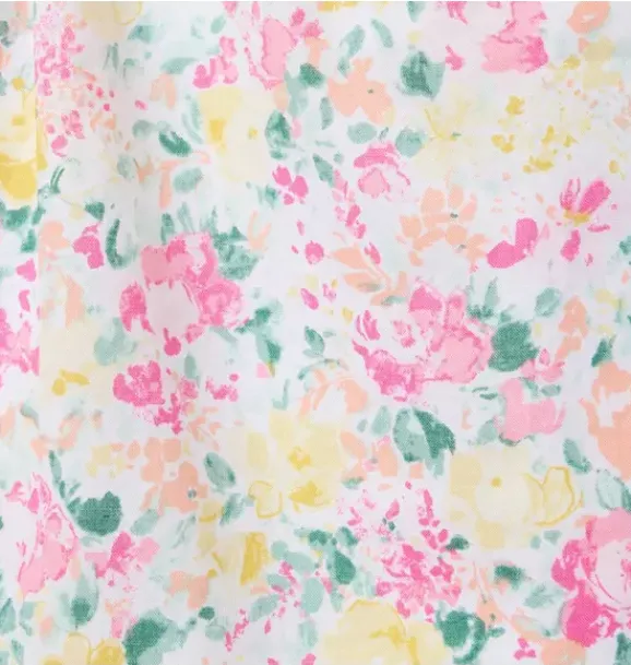 Janie and Jack Sleeveless Tops|Matching Sets-Serena Williams x Floral Flair Top white floral