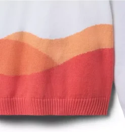 Janie and Jack Sweaters & Sweatshirts-Serena Williams x Sunset Sweatshirt white