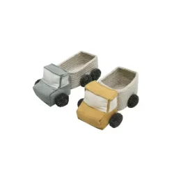 Janie and Jack Storage-Set of Mini Play Baskets Truck multicolor