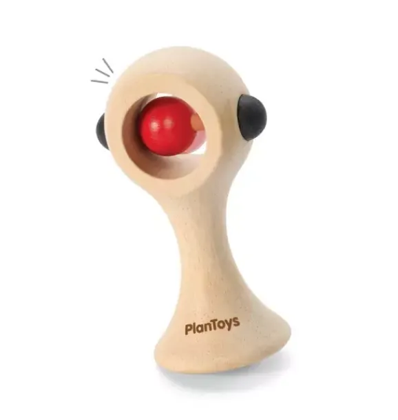 Janie and Jack Development Toys|Baby Activity-SHAKING RATTLE-HIGH CONTRAST multi