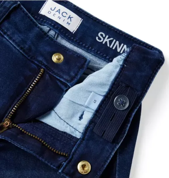 Janie and Jack Denim-Skinny Jean In night sky wash